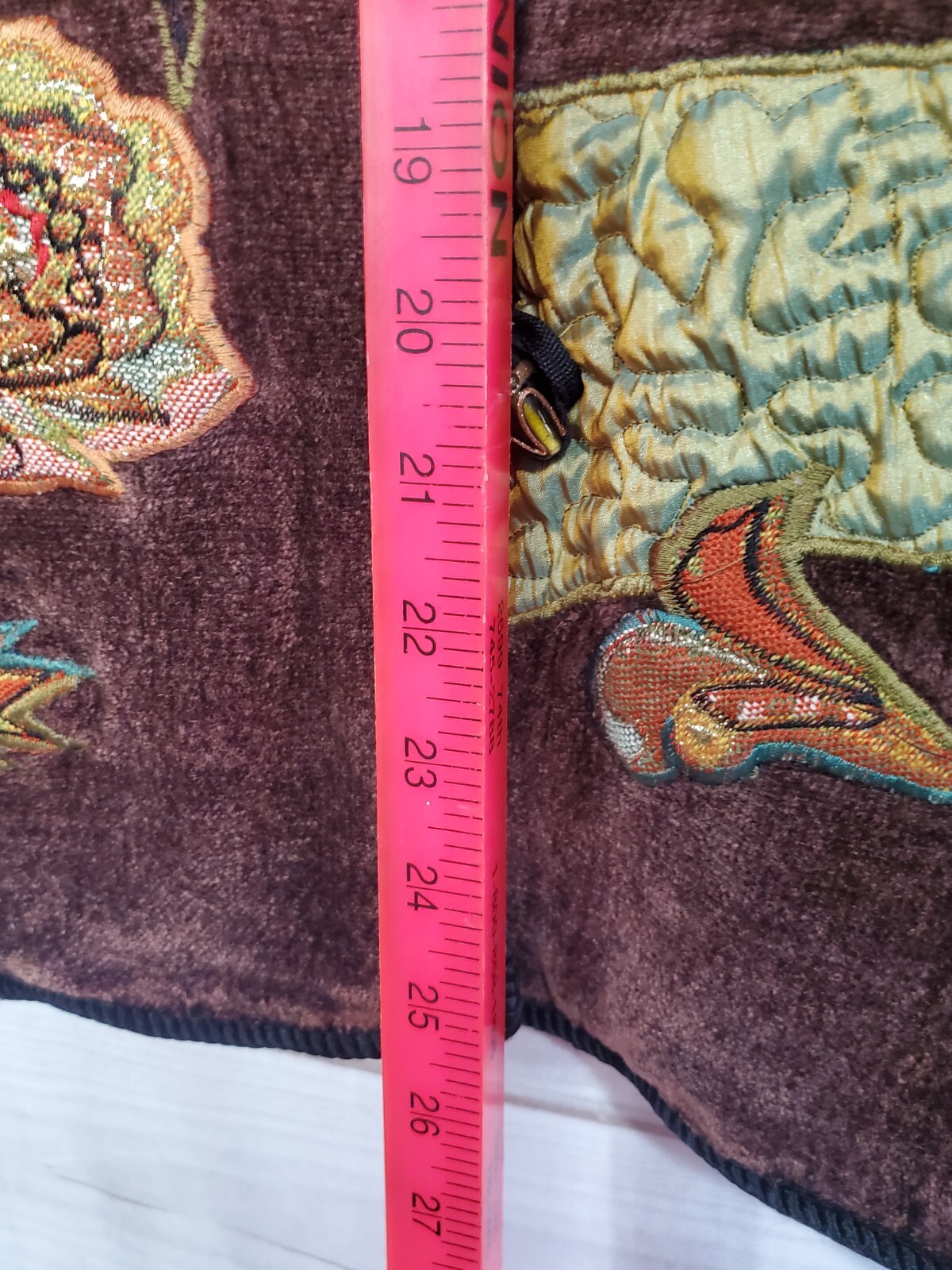 Indigo Moon Artsy Tapestry Patchwork Jacket Blaze… - image 8