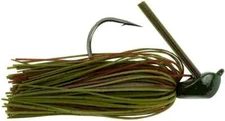 Googan Squad Juicee Jig 1/4 oz 4/0 Green Pumpkin, 6-PACK DEAL