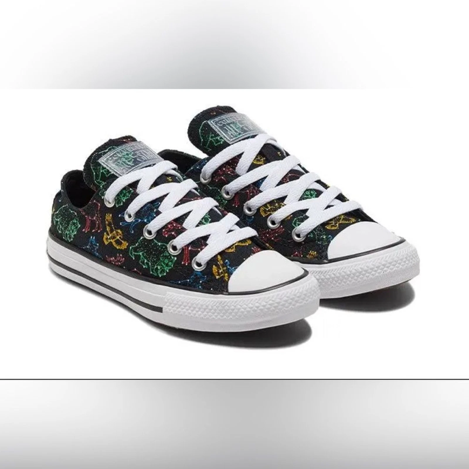 Converse Kids Low Top Star Animals Shoes Sz 11 Kids