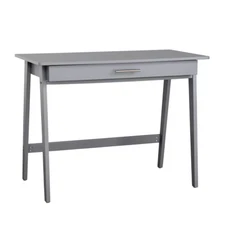 Rollins Writing Desk Blue - Buylateral - Gray color