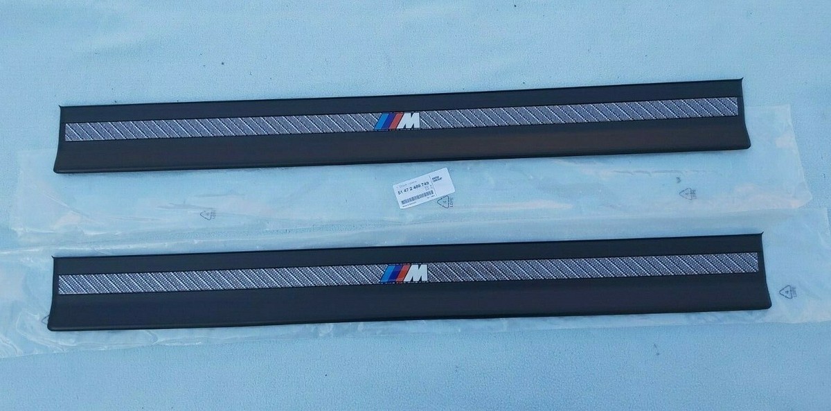 BMW E36 M3 COUPE CARBON DOOR SILLS STEPS, PAIR, BRAND NEW 