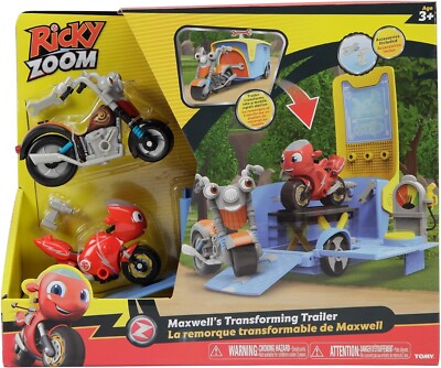 Ricky Zoom Maxwell Transforming Trailer Playset Ages 3+ New Toy