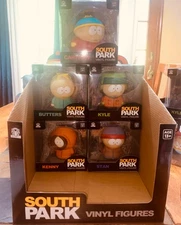 Culturefly South Park CARTMAN KYLE BUTTERS KENNY STAN - SET OF 5 w/ Display Box