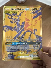 Pikachu & Zekrom GX - SM248 Sun & Moon Black Star Promo Tag Team Pokemon 
