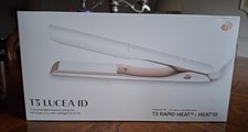 Image of T3 Lucea ID Straightening & Styling Iron White Rose Gold Brand New Boxed