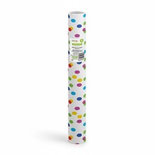 5M Polka Dot Gift Wrap Paper Rolls x 70cm Confetti Print Wrapping Sheet Birthday