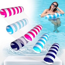 3 Pack Inflatable Pool Floats Adult Size Water Hammock,Floats for Swimming Po...