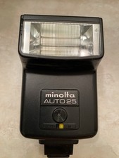 Minolta Auto 25 Shoe Mount Flash for Konica Minolta
