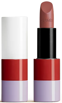 HERMES Rouge Satin Finish Lipstick - 28 BRUN SUNSET, NIB 100