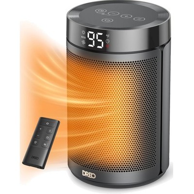 Indoor Space Heater Portable 1500W Electric with Thermostat Timer Fan