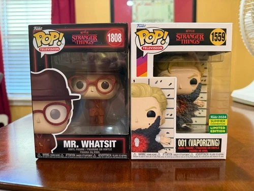 VAULTED Funko Pop Stranger Things 001 Vaporizing 2024 LE MR WHATSIT 1808