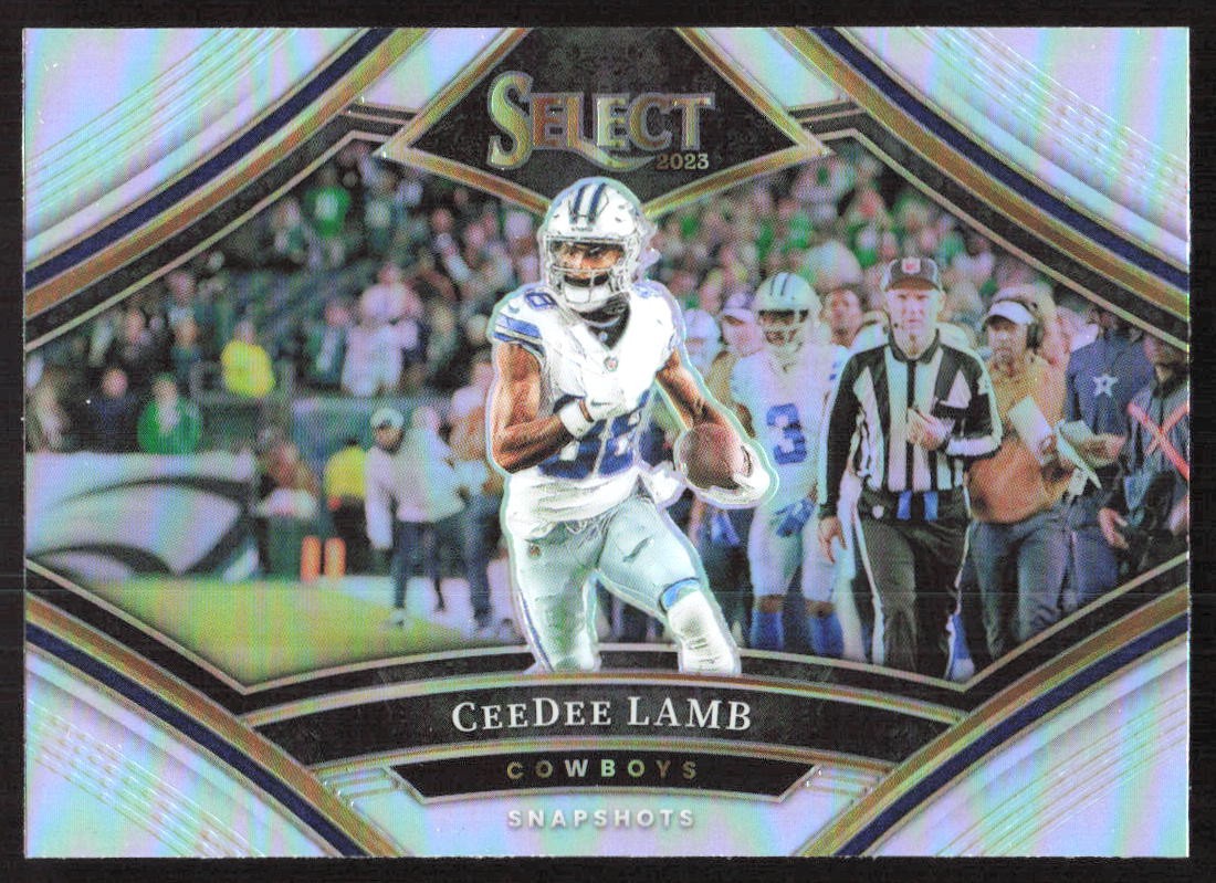 2149K 2023 Panini Select #SS-CL CeeDee Lamb Snapshots Prizm