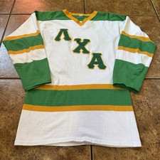 Vintage Durene Football Jersey Green hockey Athletic fraternity 60s 70s