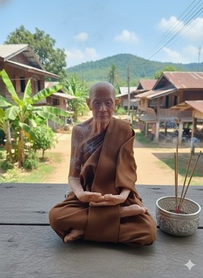 Buddha - Lebensechte Nachbildung Buddha Figur aus Thailand