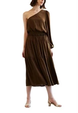 Grade & Gather Starla One Shoulder Dress Size M