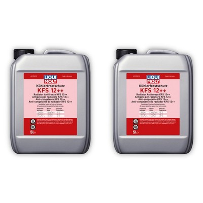 2x 5L LIQUI MOLY 21135 Kühlerfrostschutz KFS 12++ Kühler Frostschutz