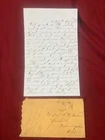 1864 Union Soldier Wants a Commission in a Colored Regiment Civil War Letter