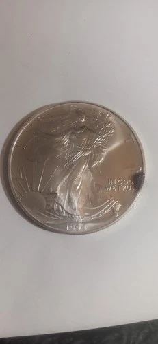 U.S. Mint American Eagle 1994 1 oz Silver Coin .999 Fine