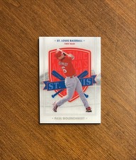 Paul Goldschmidt 2021 Panini Chronicles America's Pastime #13 St Louis Cardinals