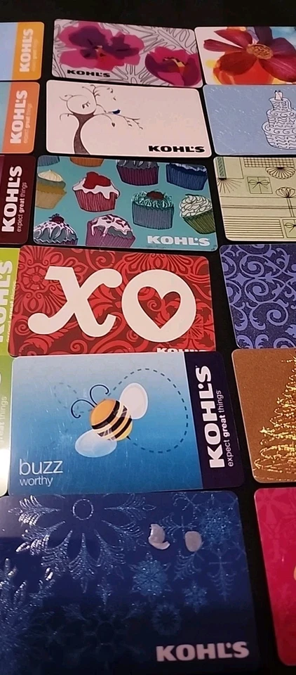 Lot Of 24 Kohl's Gift Cards - NO VALUE - Collectible And Rare - Image 4 of 4