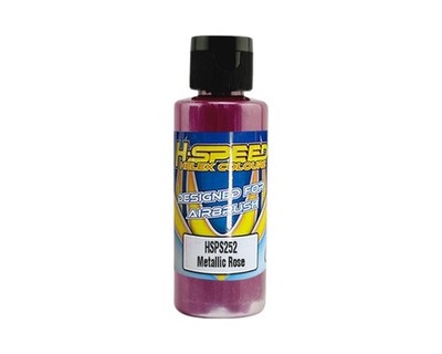 H-SPEED Lexan Airbrush Farbe 60ml Metallic Rose HSPS252 