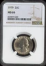 1979 Washington Quarter NGC MS66