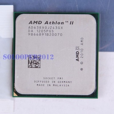     Athlon II X4 638 2.7 GHz Quad-Core FM1 AD638XOJZ43GX CPU #yr
