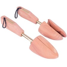 Men's Aromatic Cedar Shoe Trees, Adjustable Split Large 10.5 - 11.5 One Pack
