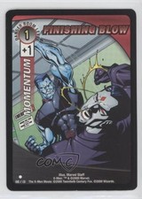 2000 The X-Men Movie Trading Card Game Finishing Blow #100