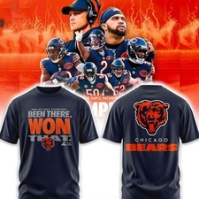 HOT iTEM Chicago Bears 2025 North Division Champions Locker Room Trophy