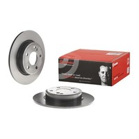 2X Brembo Bremsscheiben 276Mm Voll Hinten Passend FÜR MERCEDES-BENZ A-KLASSE