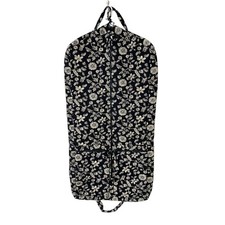 QUILTED KEEPERS Garment Bag Floral Travel Weekend Cotton 46x24