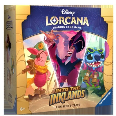 Lorcana Illumineers Trove Into the Inklands Sammelkarten Disney Aufbewahrung Box