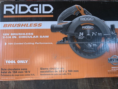 #ad #ad RIDGID R8657B 18V 7 1 4#x27;#x27; Brushless Circular Saw $89.00