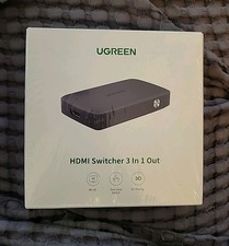 New UGREEN HDMI Switcher 3 In 1 Splitter Supports 4K HD 3D - Out 4K 30HZ