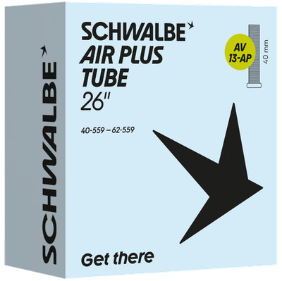 Schlauch Schwalbe Air Plus AV13-AP 26'' / 40-62-559mm - 40mm ventil