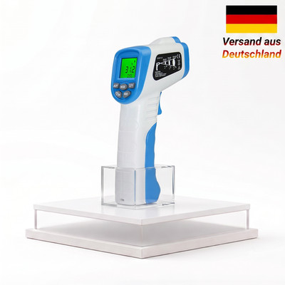 LCD Laser Infrarot IR Thermometer Temperaturmessgerät +550°C Pyrometer