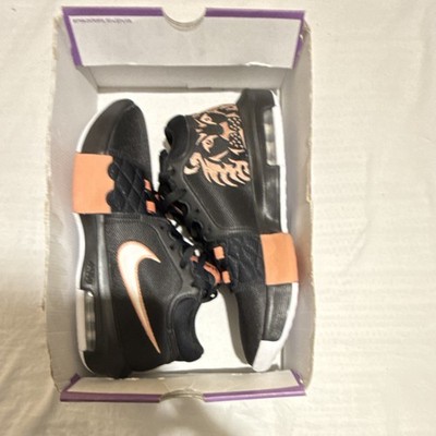 Nike LeBron Witness 8 Men's Black/Orange Low Top Lace-Up Athletic Sneakers