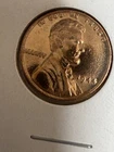 Lincoln Wheat Cent 1944 penny US Coin Error L on rim Rare looks uncirculated