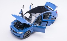 1:18 NOREV BMW BMW M3 F80 Abu Dhabi Blue car model Quick delivery