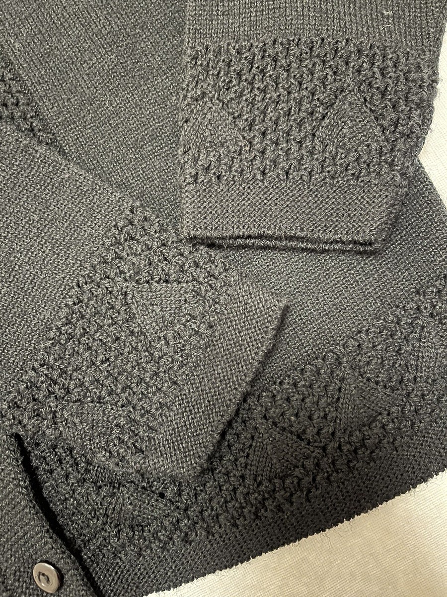【unknown】Vintage Acryl knit Absolutely No Jeans 90s Fully Lined Knit Cardigan - Etsy