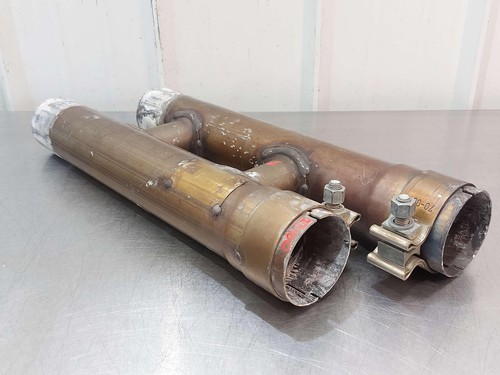 2021 FERRARI ROMA F169 EXHAUST CROSS OVER PIPE CENTER H PIPE *MINOR DENTS 901042 - Picture 5 of 16