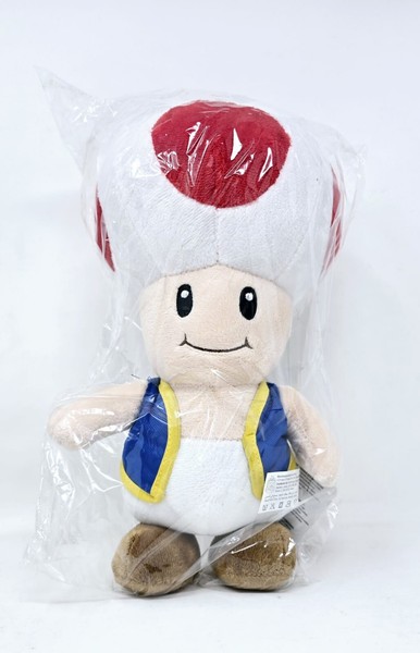 Super Mario Toad PlüSchfigur - 30Cm - Neu & Ovp-image