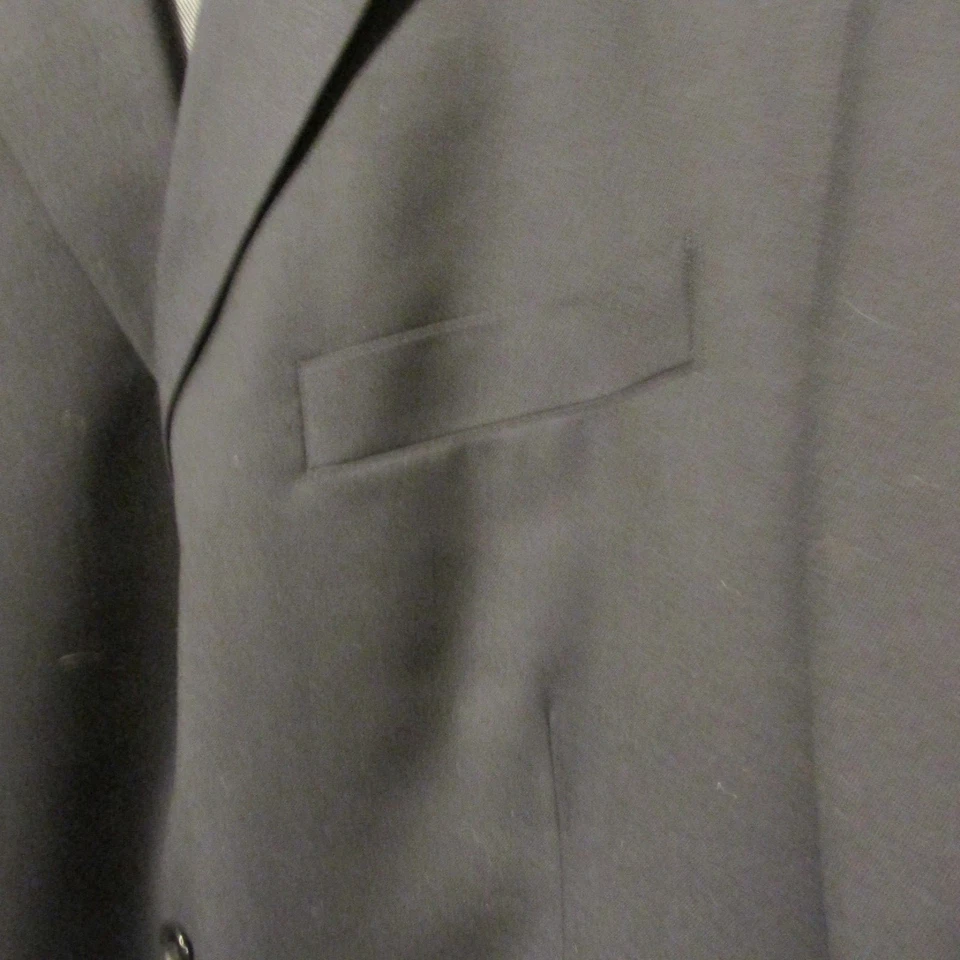 Куртка деловая официальная мужская Giorgio Cosani черная размер 46 обычный кашемир шерсть - Изображение 2 из 4