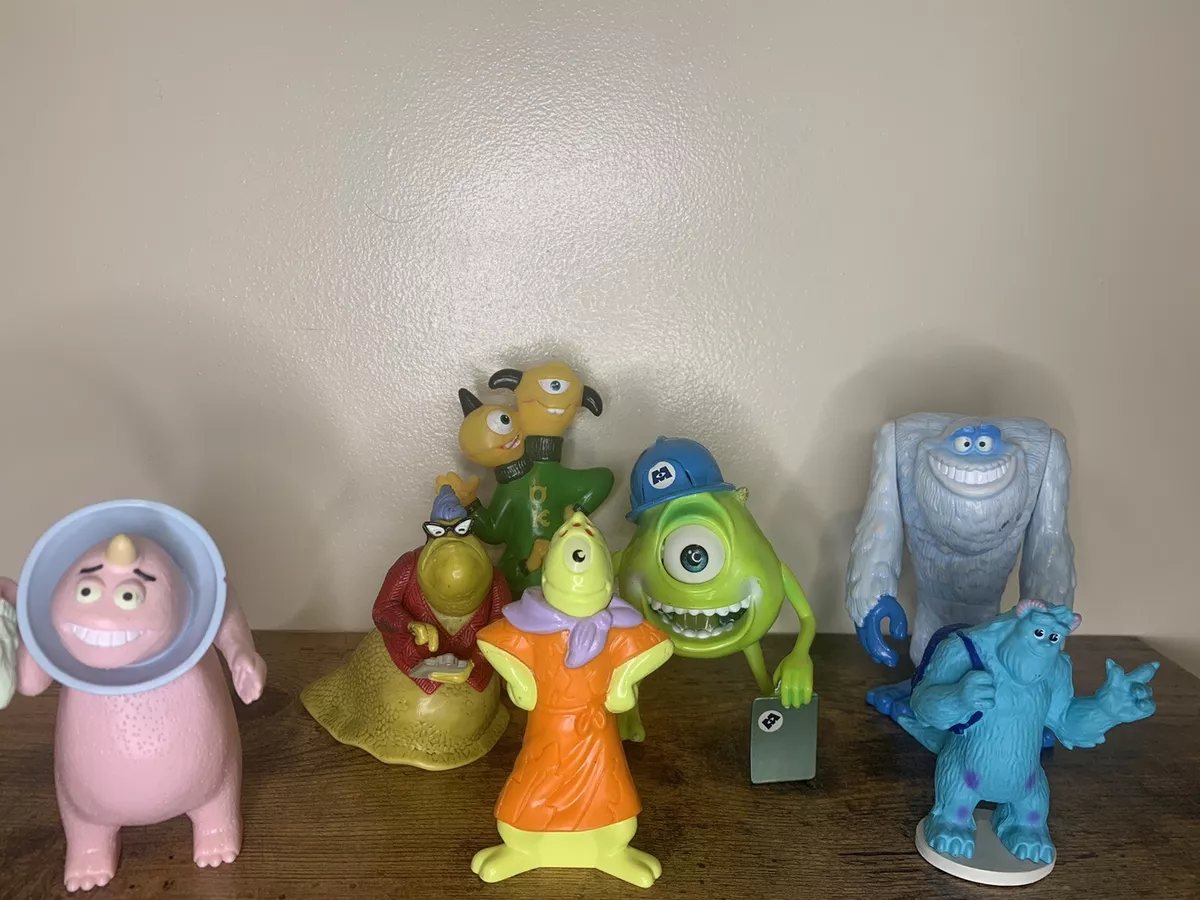 Disney Pixar MONSTERS INC and Monsters University Characters Toys (Lot of 9)