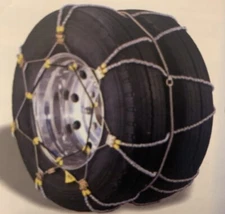 SECURITY CHAIN SCC SUPER Z ZT990 TIRE CHAINS HEAVY DUTY 1/2 PAIR DUAL TRIPLES