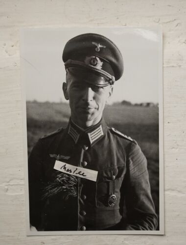 Foto Wk2 1935 Portrait Wehrmacht Offizier Sport Orden Hubertusjagd Polen Mütze - Bild 1 von 2