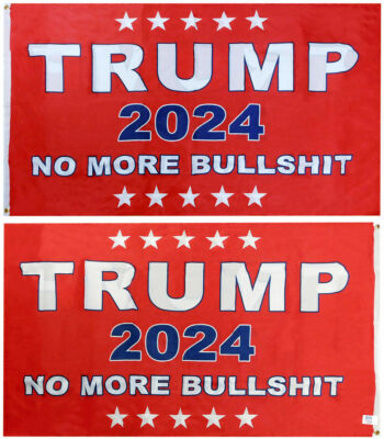 Trump 2024 The Best Is Yet To Come 2'x3' Double Sided 100D Woven