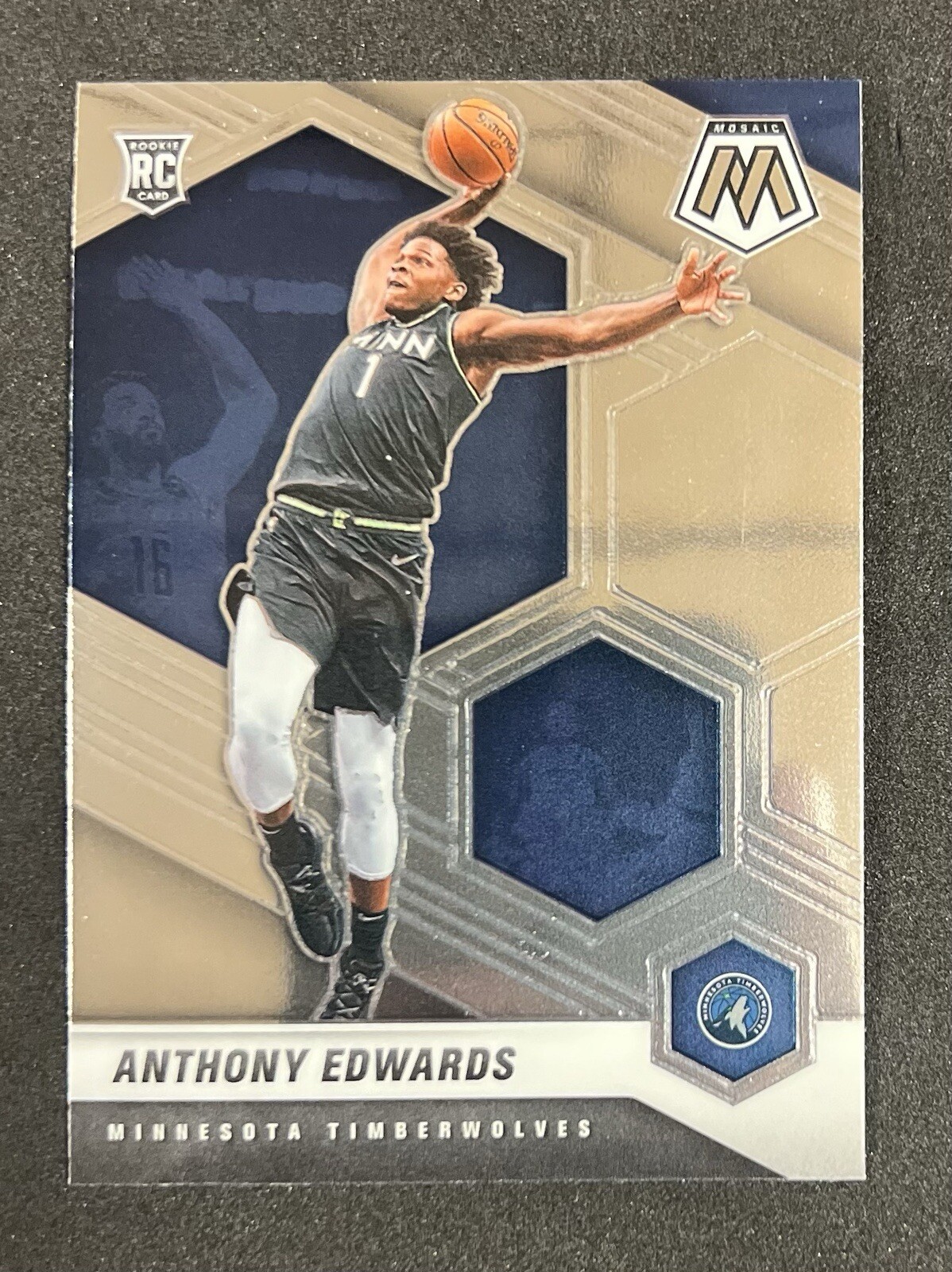 2020-21 Panini Mosaic Anthony Edwards Rookie RC #261 RR3
