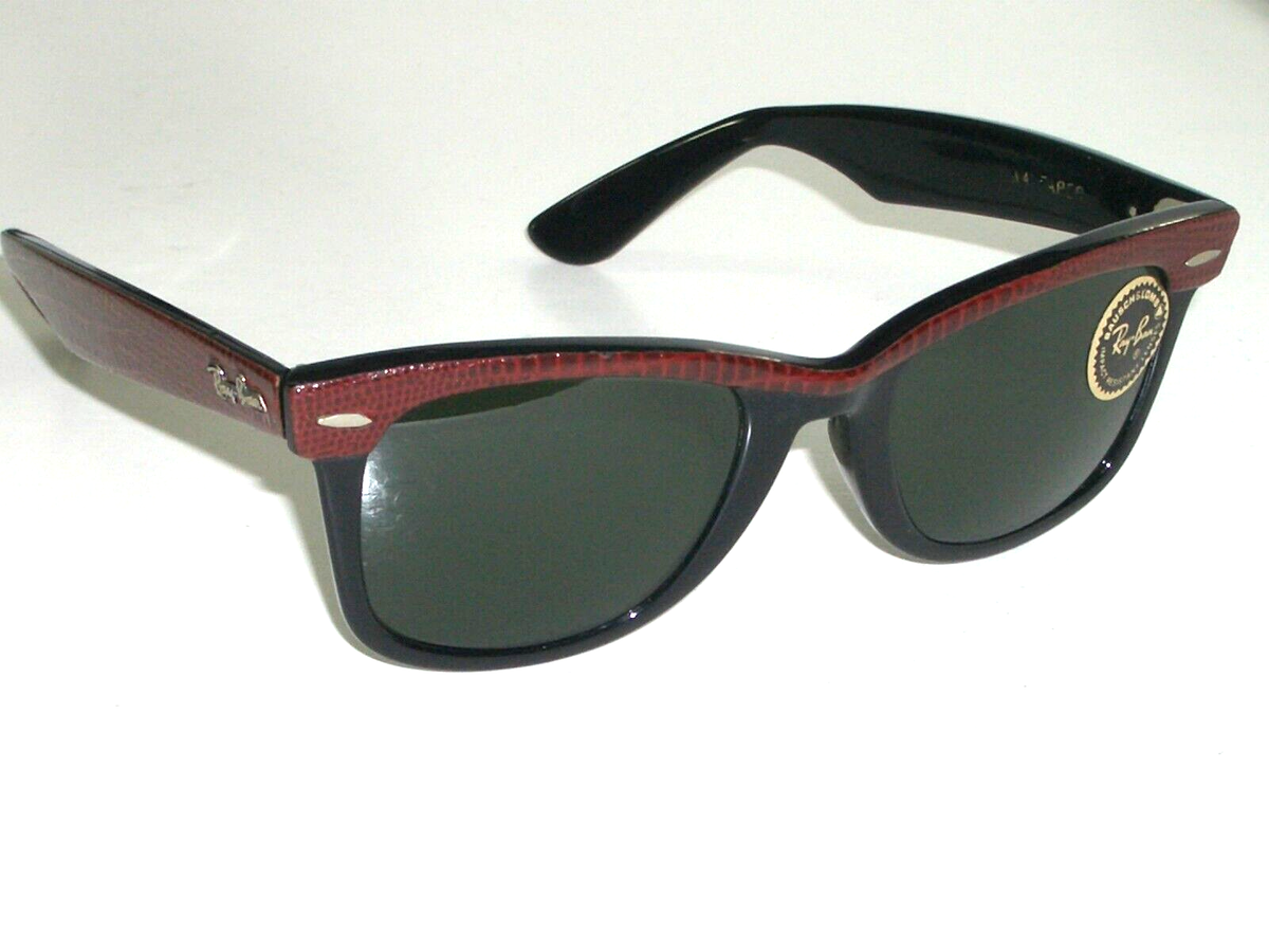 小物 B&L RAY-BAN WAYFARER MOSIC 80's VINTAGE SUNGLASSES RAY BAN B&L WAYFARER MOSAIC W1086 G-15